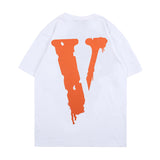 Vlone T shirt Juice WRLD Men's round Neck Short-Sleeved Shirt Summer Men's T-shirt