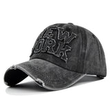 Yankee Baseball Cap Embroidered Peaked Cap Retro Spring and Summer