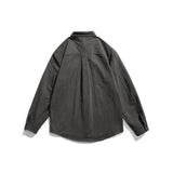 Men Shacket Long Sleeve Autumn Shirt Autumn Shirt Long Sleeve Shirt All-Matchloose Coat