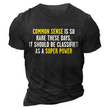 Man T Shirt round Neck Short Sleeve Printed Loose