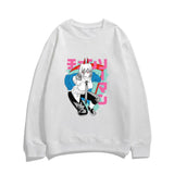 Chainsaw Man Hoodie Pava Anime Fleece Capless round Neck