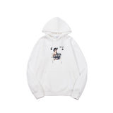 Autumn And Winter Ow Oil Painting Series Printing Men'S And Women'S Hoodie Off