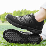 Mens Golf Shoes Nail-Free Breathable