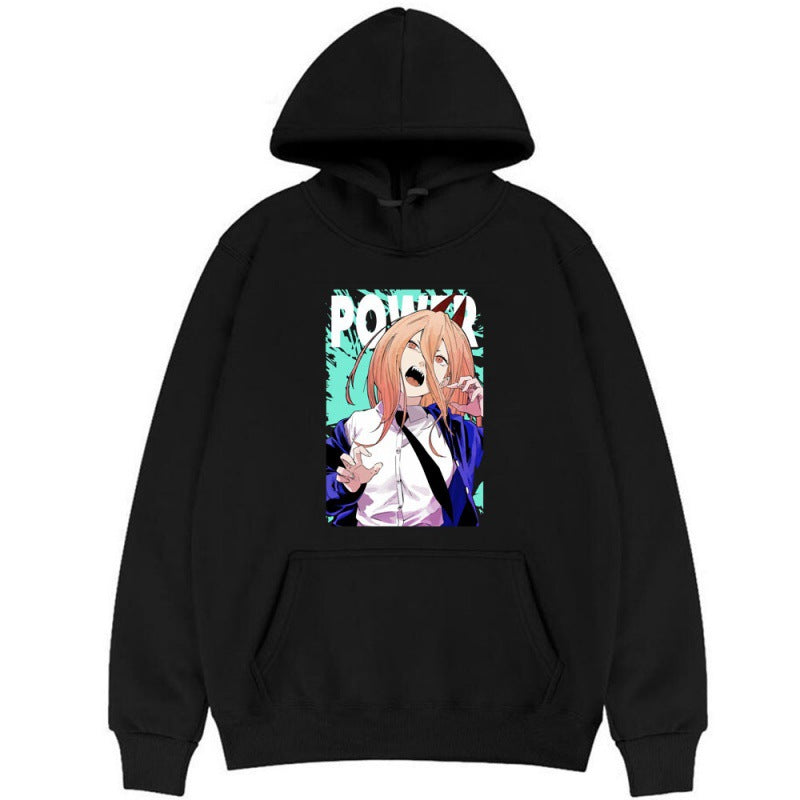 Chainsaw Man Hoodie Anime Pava Creative Sweater
