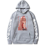 Chainsaw Man Hoodie Parva Peripheral Fleece Printed