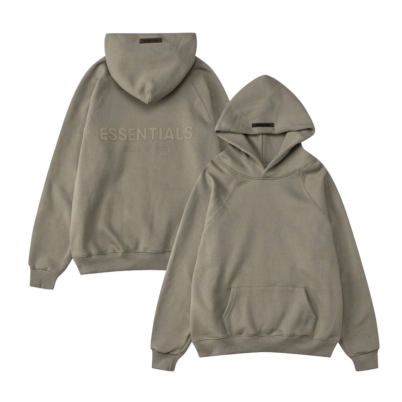 Fog Fear of God Hoodie Loose Three-Dimensional Letter Sweater Jacket