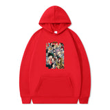 Maroon Graphic Hoodie