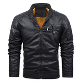 Urban Leather Jacket Men's PU Leather Jacket
