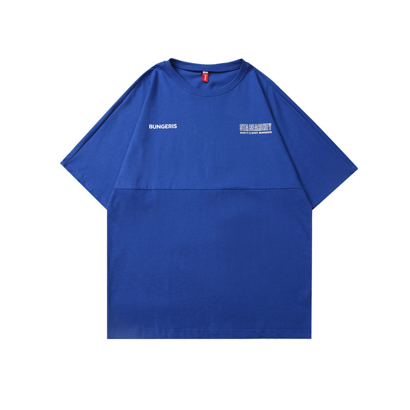 2022 Summer man t shirt Letter Print Short-Sleeve