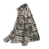 Men Shacket Long Sleeve Autumn Shirt Autumn Printed Casual Shirt