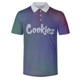 Cookies Shirt 3D Digital Printing Lapel T-shirt