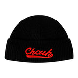 Mens Beanies Three-Dimensional Letter Embroidery Solid Color Hip Hop Skullcap Autumn and Winter Knitting Hat