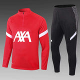 Classic Retro Football Soccer Jersey Shirt Football Training Suit Suit Autumn and Winter Training Suit