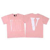 Vlone Men's Top Summer Popular ShortSleeved Tshirt