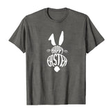 Mens Easter Shirts Round Neck Printing