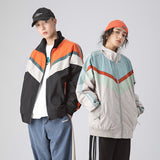 Men's Spring Stitching Workwear Jacket Men's Large Size Retro Sports Baseball Uniform Men's Loose Versatile Coat Men's Jacket
