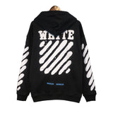 Autumn And Winter Splash-Ink Paint Speed Bump Hooded Sweater For Men And Women