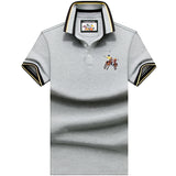 USPA Shirts Lapel Summer Men's T-shirt Polo Shirt Short Sleeve