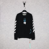 Round Neck Sweater Back Arrow Men And Women Owt