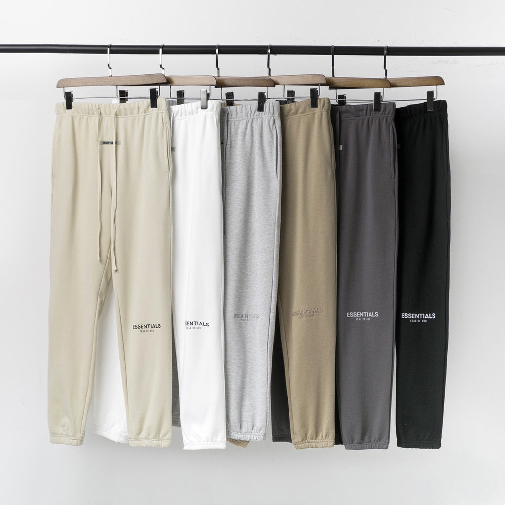 Fog Fear of God Pant Letter Embroidery Casual Sweatpants Men's and Women's Sports Trousers