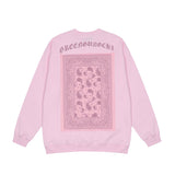Mens Fall Outfits Paisley Stitching Casual Long Sleeve T-shirt