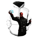 Captain America Hoodie Avengers Series 3D Digital Printing Couple Casual Hoodie
