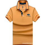 USPA Shirts Polo Shirt Cotton Business T-shirt Half Sleeve Lapel