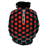 Fire and Ice Hoodie Autumn Men's Sweater Men's Autumn Leisure Coat Men's