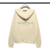 Fog Fear of God Hoodie Letters for Men and Women Couple Hooded Sweater Baggy Coat