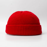 Mens Beanies Autumn Winter Retro Skullcap Chinese Landlord Hat Hip-Hop Street Men's Girl's Cap
