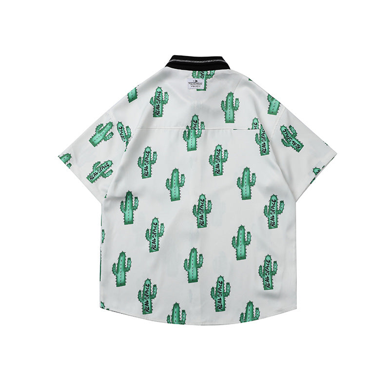 2022 Summer man t shirt Full Printed Short Sleeve Shirt