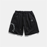 2022 Summer man t shirt Printed Leather Tag Shorts