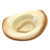 Wester Hats Straw Cowboy Hat Spring and Summer Western Men and Women Sun Protection Sun Hat Beach Hat