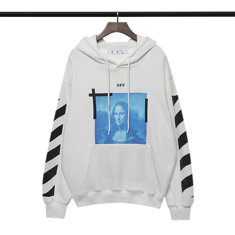 Autumn And Winter Ow Printed Hoodie Bottoming Shirt