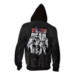 The Walking Dead Clothes Men's 3D Printed Casual Hooded Sweater Anime Coat Long Sleeve