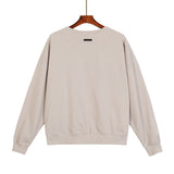 Fog Essentials Long Sleeve round Neck Sweatshirt Baseball League Pattern Crew Neck Pullover Sweatshirt