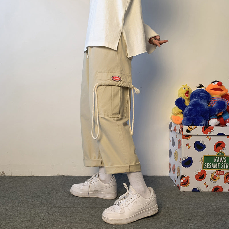Men Pants Cargo Pants Straight