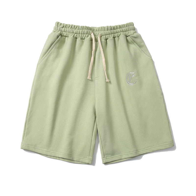 2022 Summer Man T Shirt Embroidered Sports Shorts