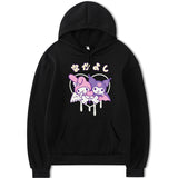 Kuromi Hoodie Cute Printed Hoodie Autumn Winter Sweater