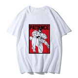 Anime Tshirts Aesthetic Men's Shirt Men's Summer Anime Print Sports Casual Short-Sleeved T-shirt