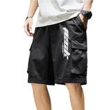 Mens Cargo Shorts Workwear Shorts Men's Summer Student Trendy Casual Sports Loose Fifth Pants