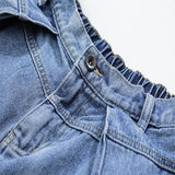 Men's Pants Men's Summer Vintage Men's Trousers Casual Loose Washed-out Denim Harem