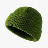 Women Beanies Skullcap Men's Autumn and Winter Knitting Hat Woolen Cap Women