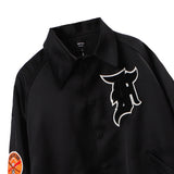 Fog Essentials Coats Autumn and Winter Fog Smart Five Baseball Icon Badge Flight Coach Jacket