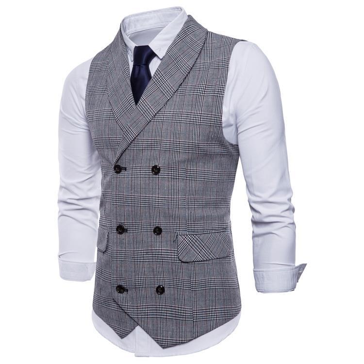 Tuxedo Vests Men Suit Vest Men's Trendy Men Vest Vest Fashion Suit Summer Business Wear