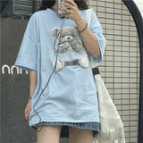 Harajuku Clothing Men's Tshirt Classic Retro Shirts Summer Printed Men's Casual Loose Short Sleeve T-shirt