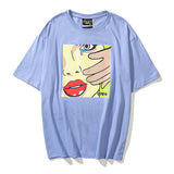 Justin Bieber Drew House T shirt Large Size Letters Short Sleeve Tshirt Hip Hop Oversize Half Tshirt