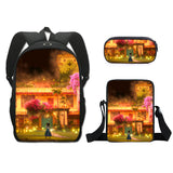 Encanto Backpack Single-Layer Pencil Case Small Shoulder Bag Three-Piece Set
