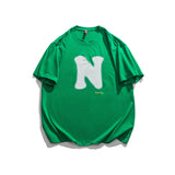 2022 Summer man t shirt Letter Crew Neck Short Sleeve