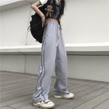 Harajuku Clothing Men Classic Retro Pants Straight Leg Pant Summer Floral Print Casual Jumpsuit Trousers Men